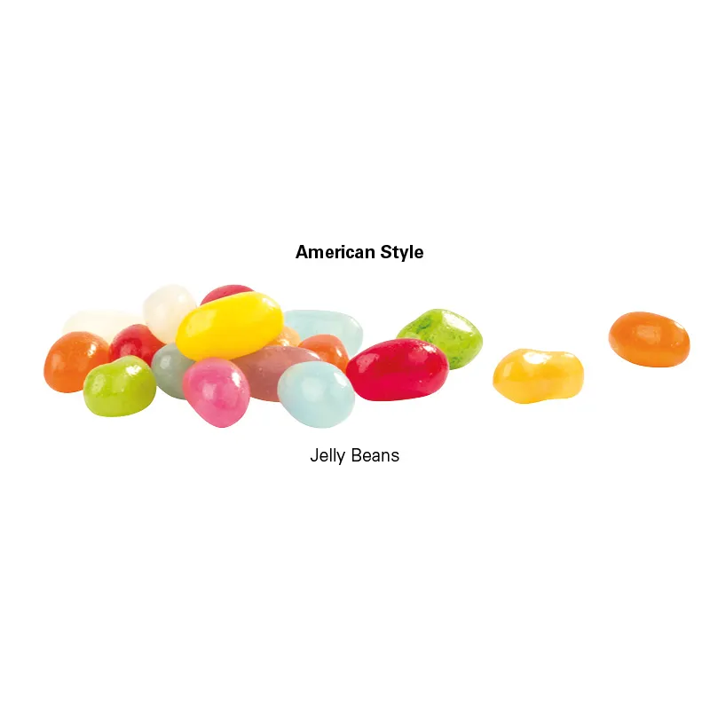 Minitüte 10 g, transparente kompostierbare Folie, Jelly Beans, transparent – Bild 2