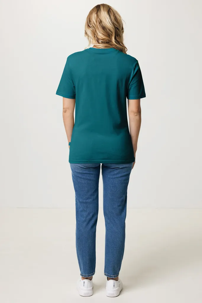 IQONIQ Bryce T-Shirt aus recycelter Baumwolle, verdigris – Bild 5