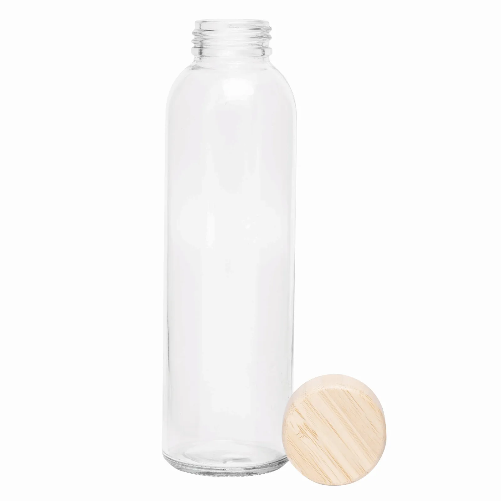 DEEPLY - Glas-Flasche braun, transparent, braun, transparent – Bild 3