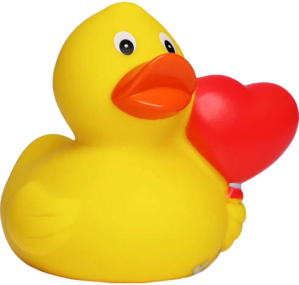 Quietsche-Ente Herzballon