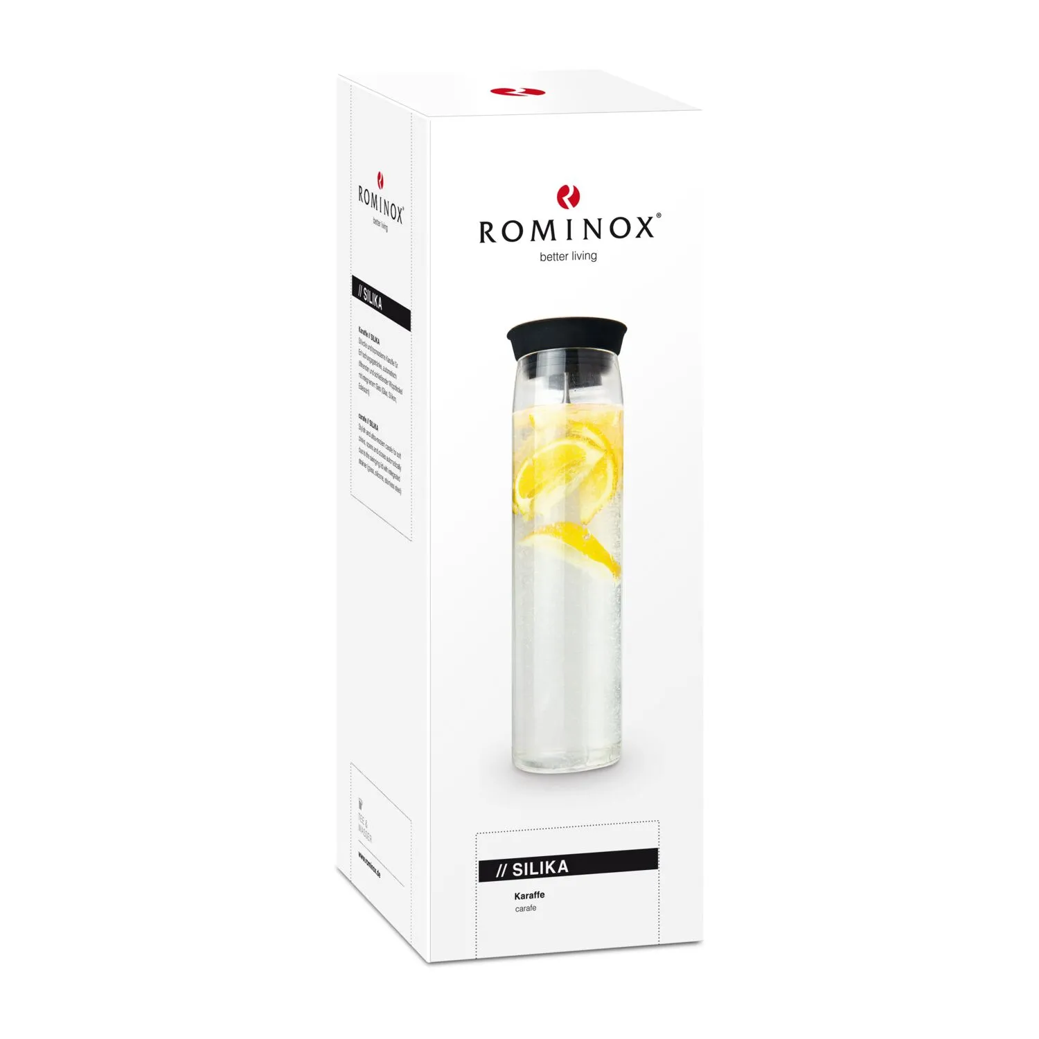 ROMINOX® Glaskaraffe // Silika, transparent – Bild 5