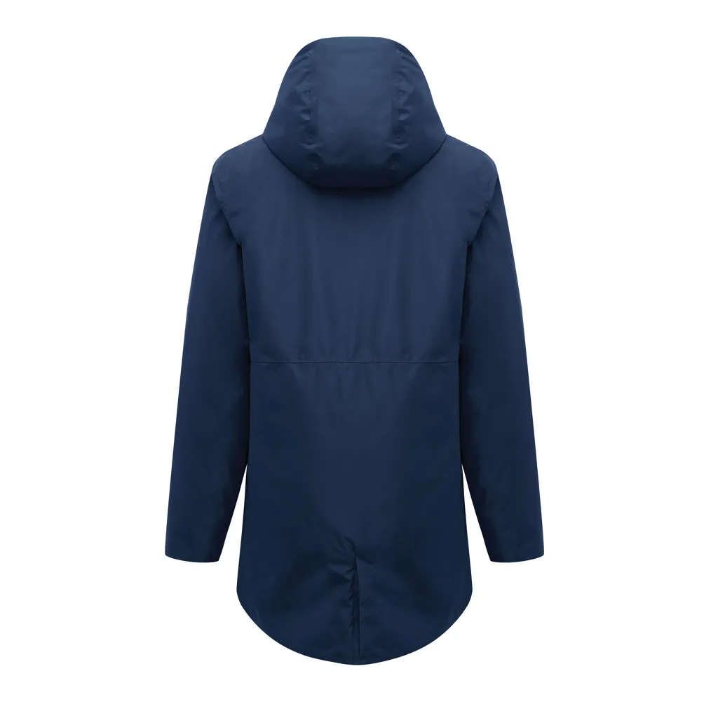 IQONIQ Thelon Parka aus recyceltem Polyester, navy blau – Bild 2