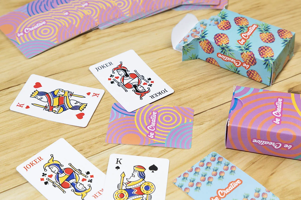 Individueller Spielkarten CreaCard Pocket, weiß – Bild 6