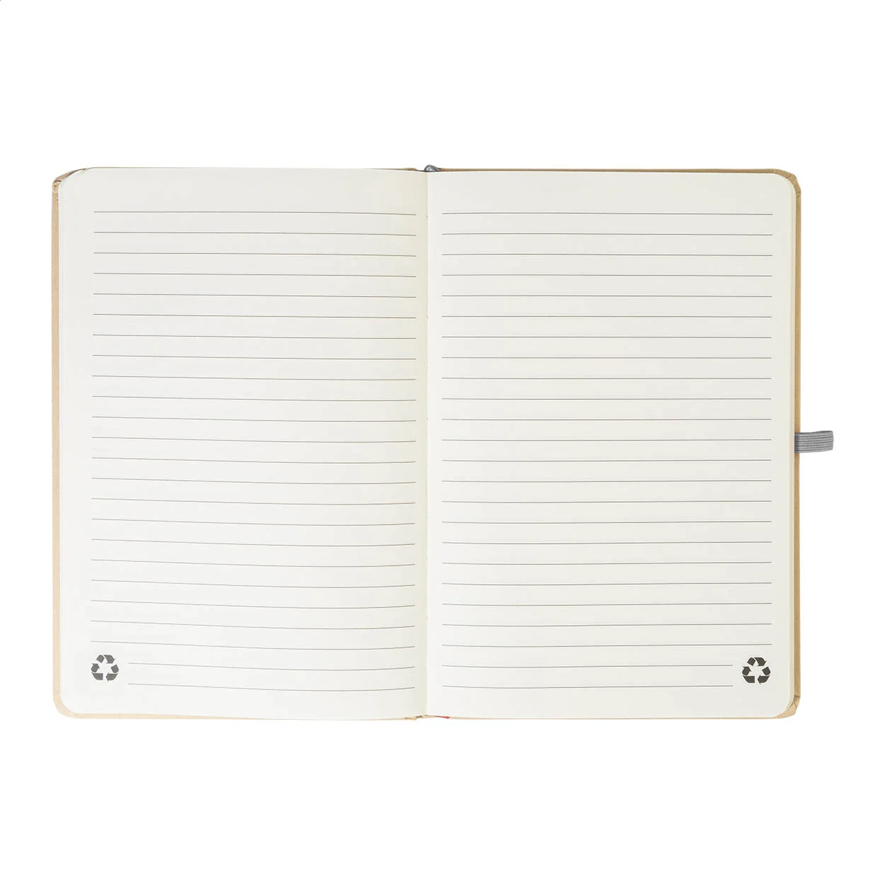 Notizbuch Collus A5 mit Farbeffekt, silber – Bild 3