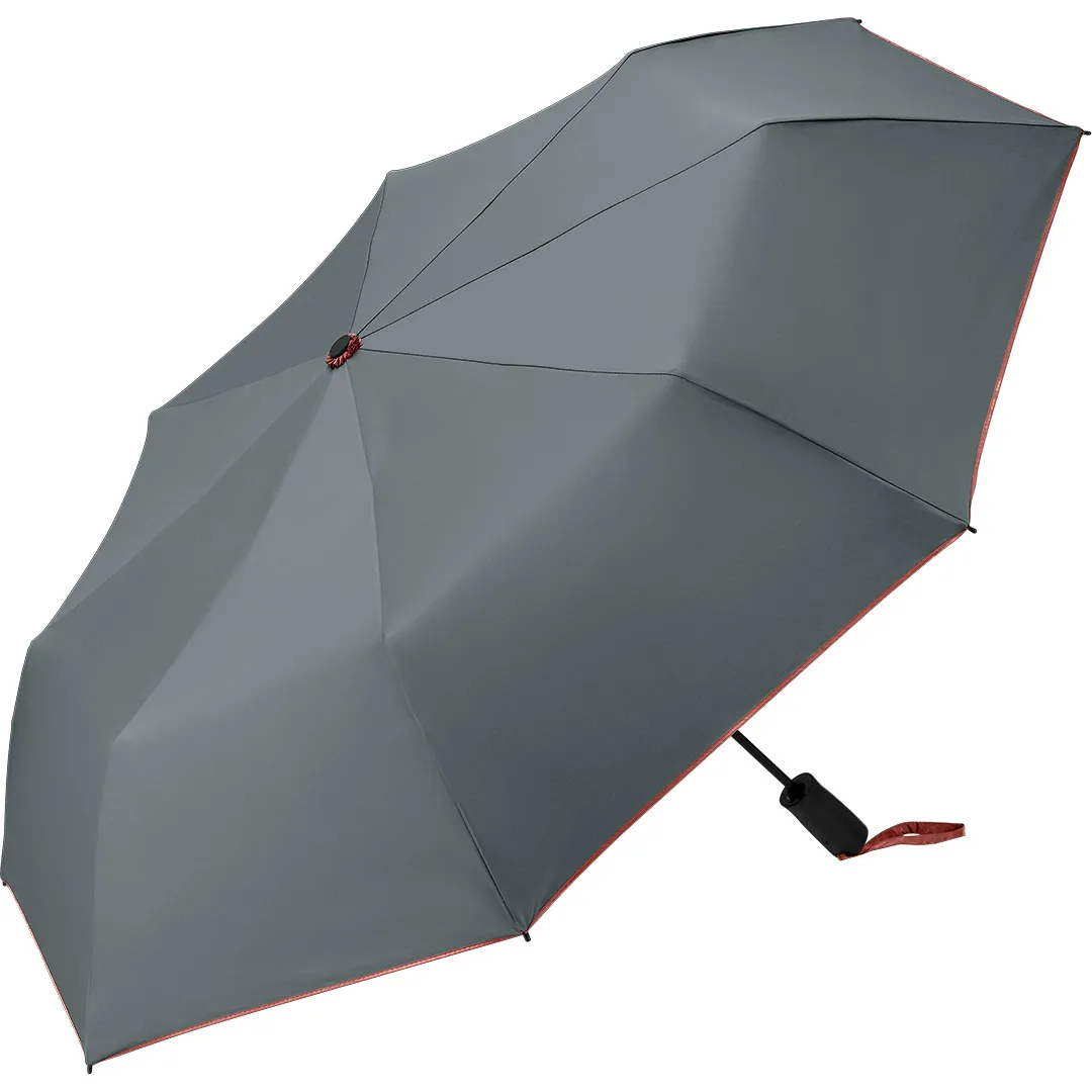 AC-Taschenschirm FARE® Doubleface, grau/kupfer – Bild 8