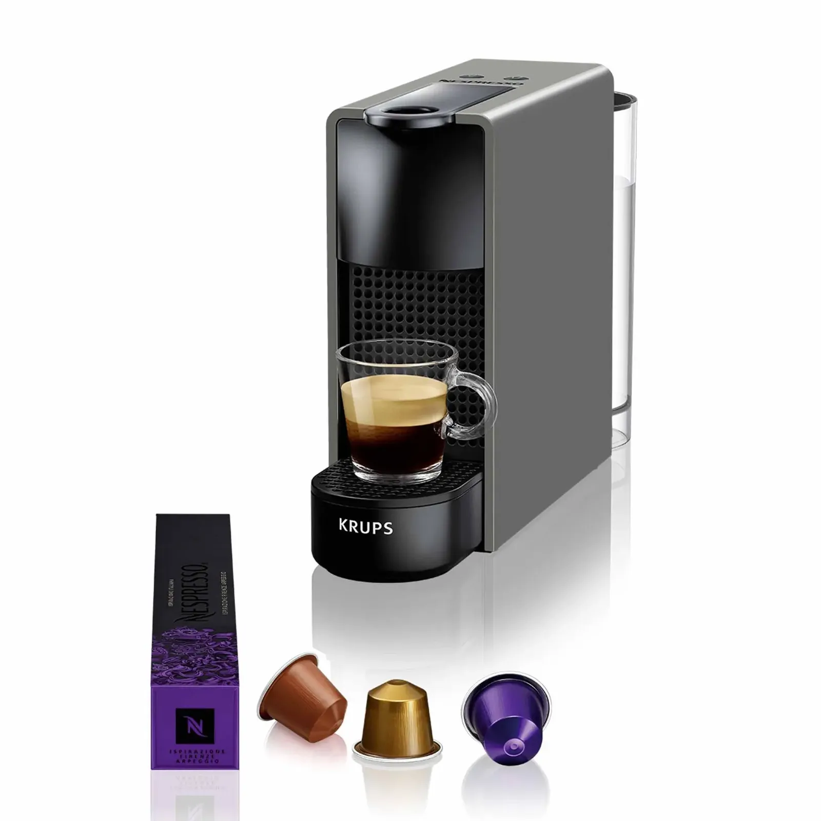 Krups Nespresso Essenza Mini, Grau – Bild 7