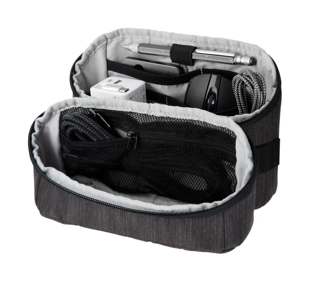 Kabeltasche BUSINESS TECH 2 GO, anthrazit/schwarz – Bild 3