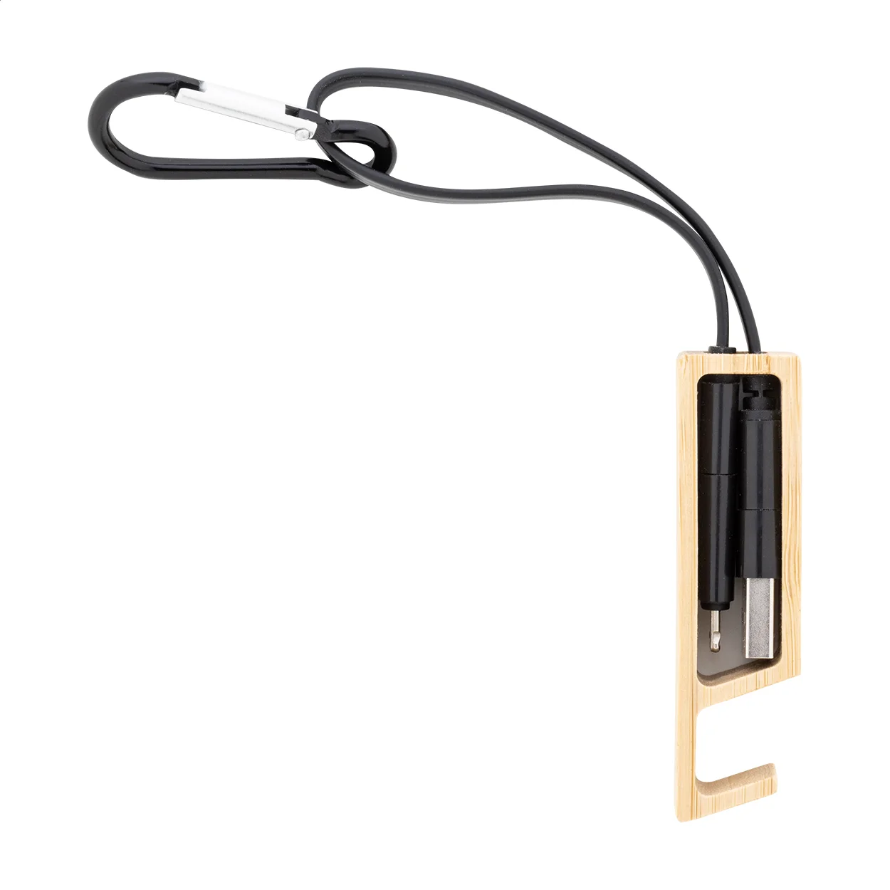 USB-Ladekabel Boppy, schwarz, natur – Bild 3