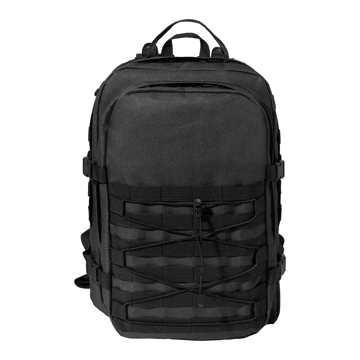 Outdoor-Rucksack Tactbak aus RPET, schwarz – Bild 2