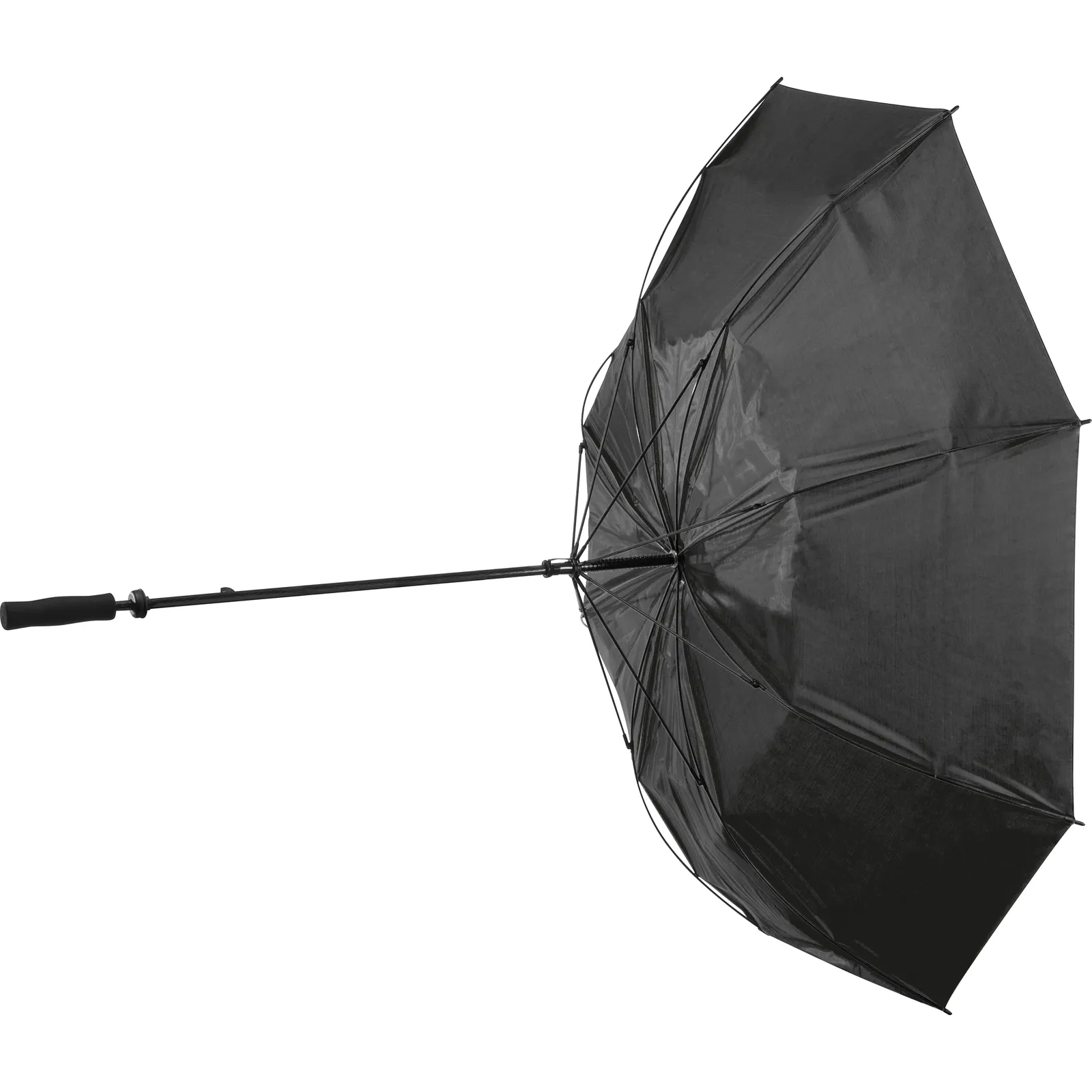 XXL Sturmschirm Hurrican, schwarz – Bild 3