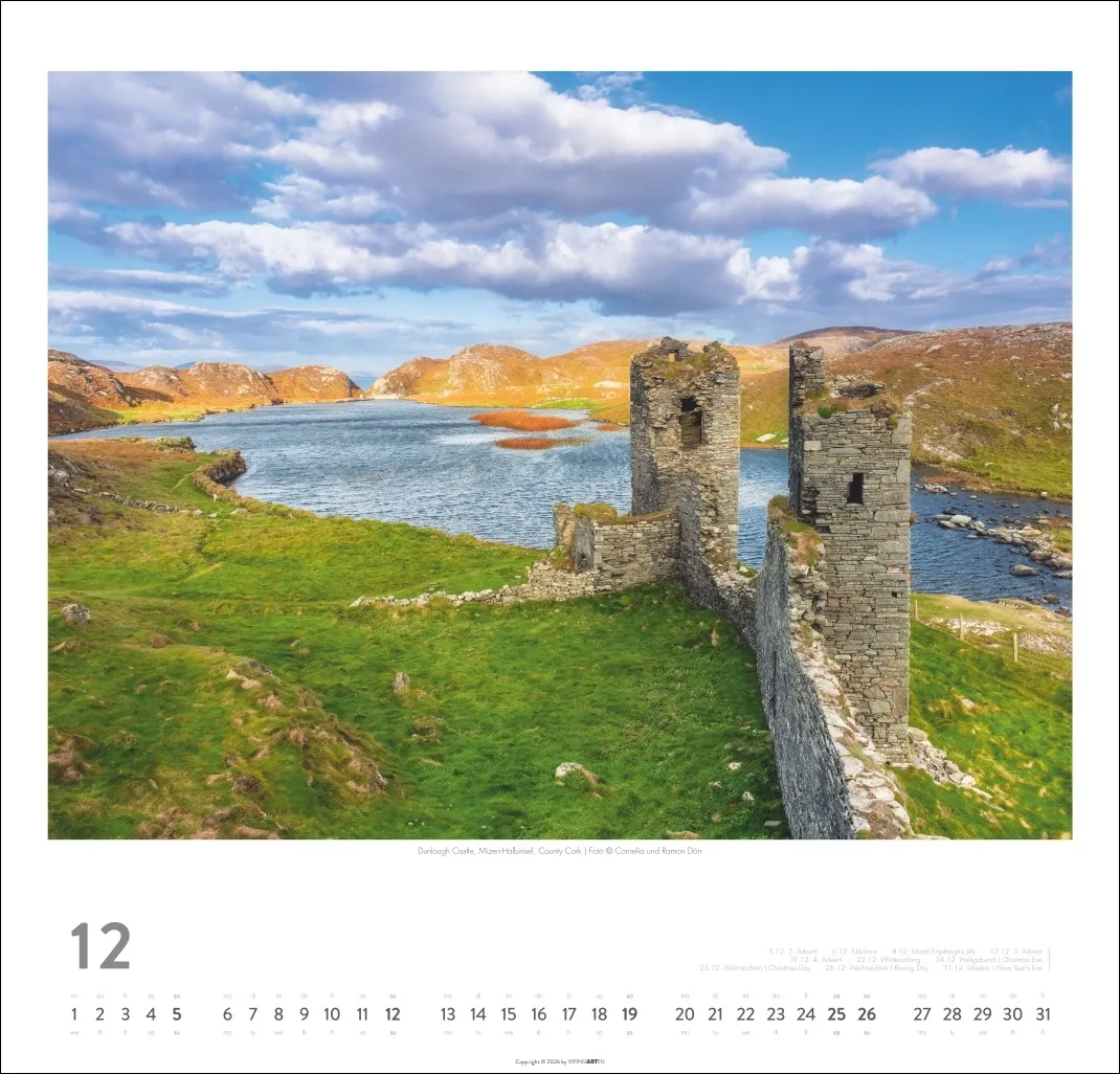 Irland Wandkalender 2027 – Bild 13