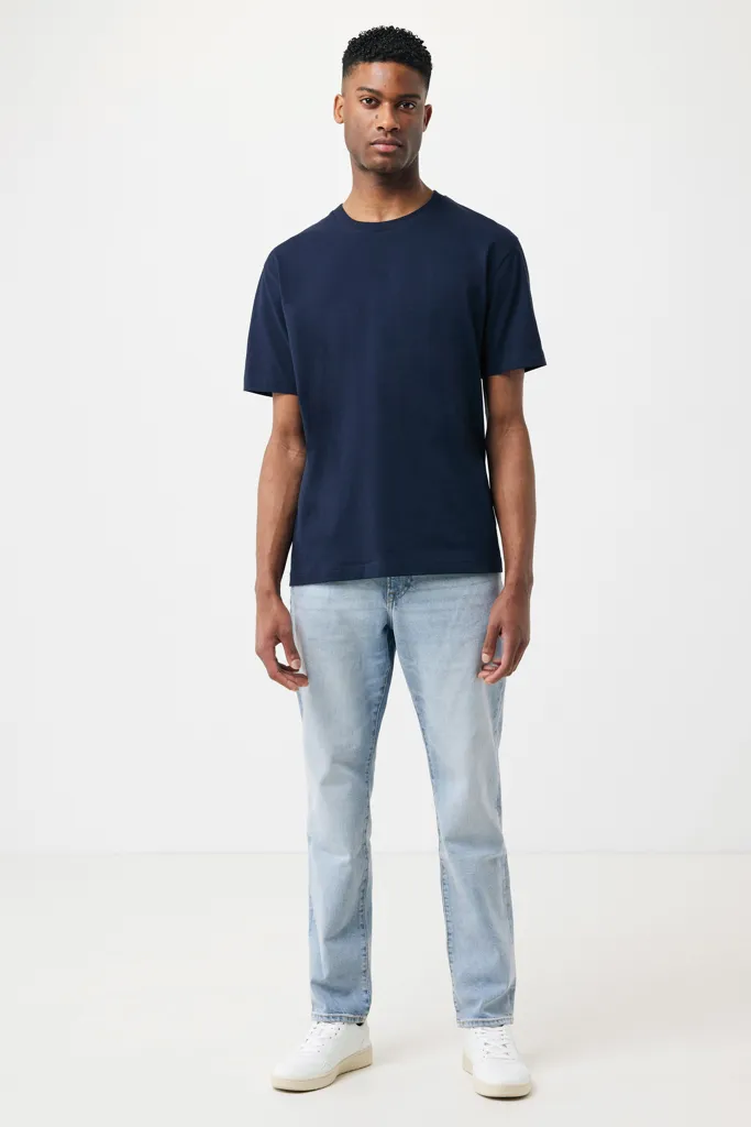 IQONIQ Teide T-Shirt aus recycelter Baumwolle, navy blau – Bild 4
