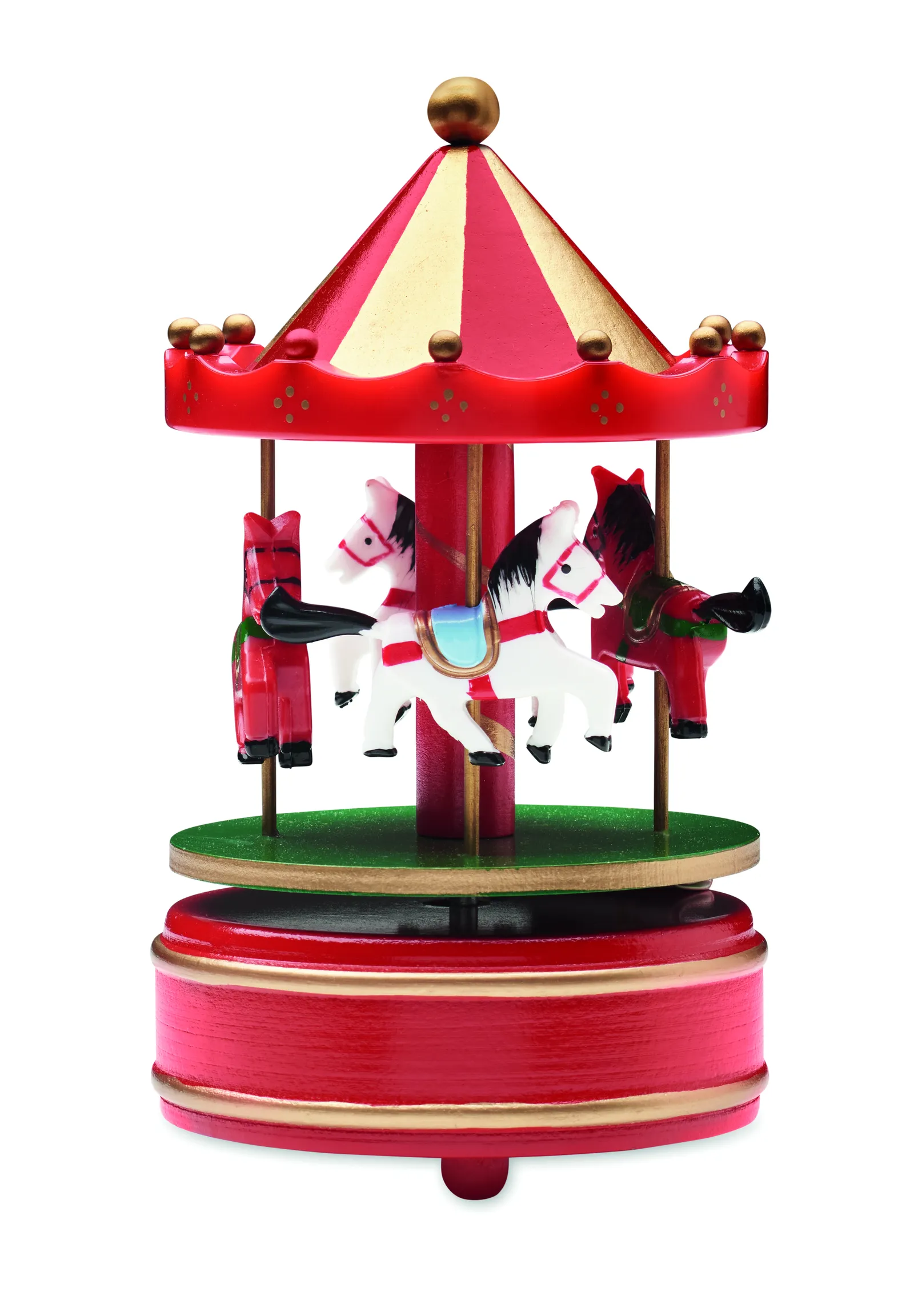 WHIRLY Mini-Karussell-Spieldose, Mehrfarbig – Bild 6