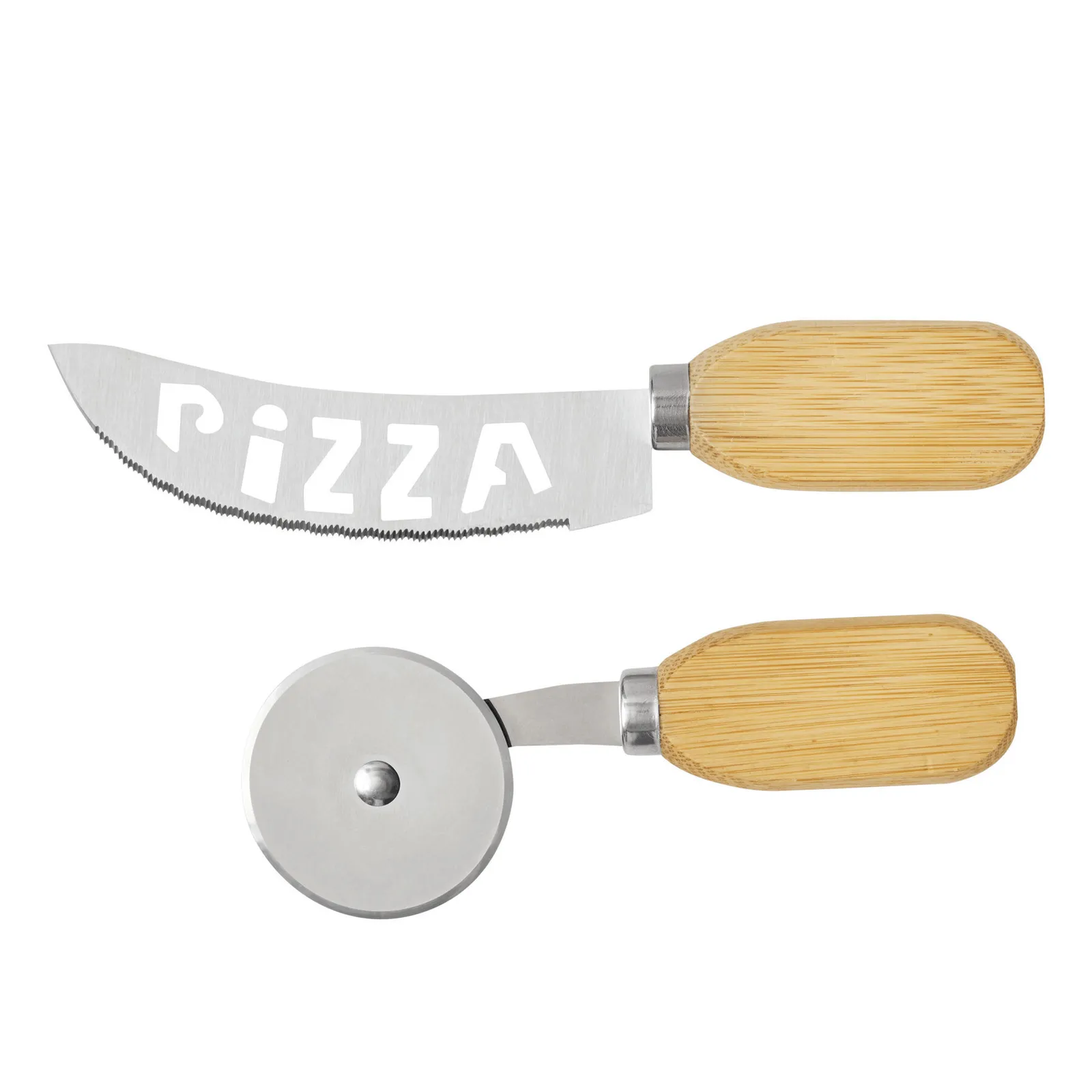 DUOSLICE - Pizza-Schneide-Set silber, silber – Bild 2