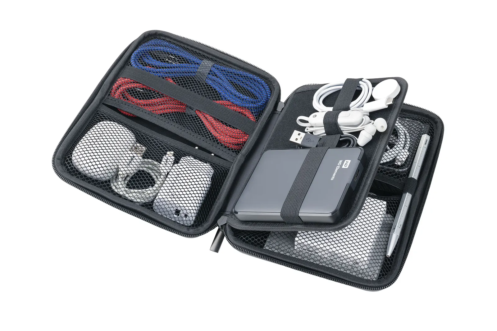 Organizer-Etui TRAVEL CASE CARBON carbon optik, carbon optik – Bild 2