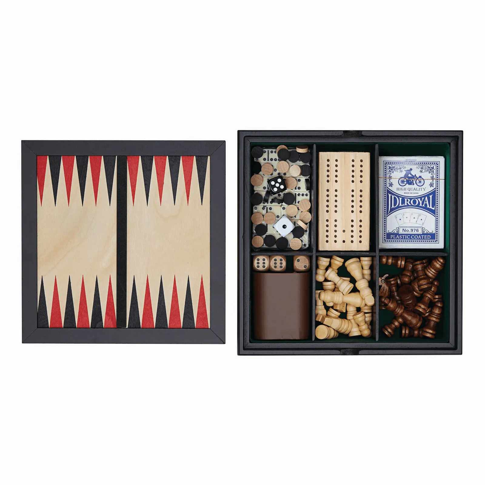 FAMILY-FUN - Spielesammlung braun, braun – Bild 4