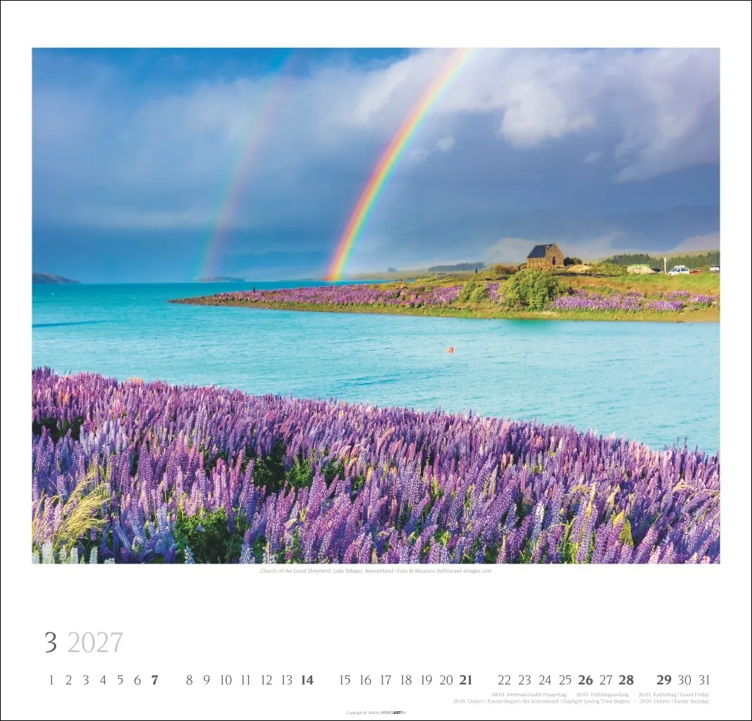 Wunder der Natur Wandkalender 2027 – Bild 4