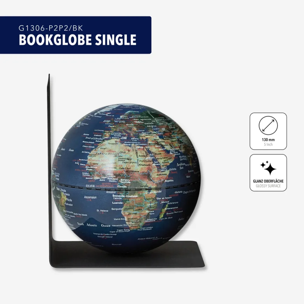 Globus BOOKGLOBE SINGLE blau/grün, blau/grün – Bild 4