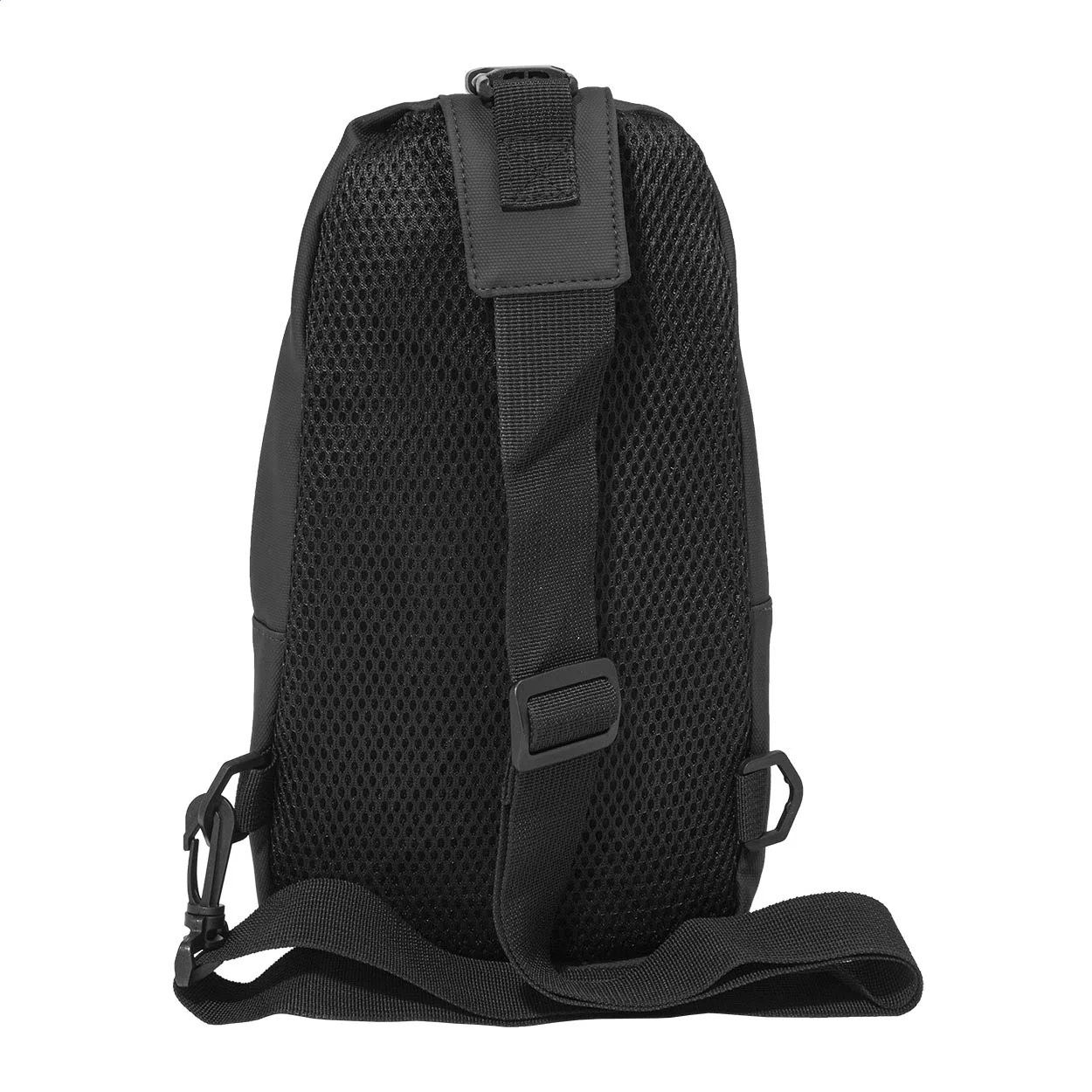 Shoulder bag, RPET Crobud, schwarz – Bild 4