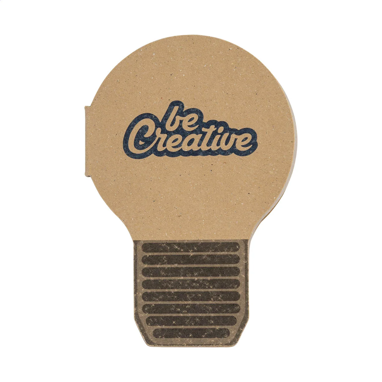Individueller Haftnotizblock CreaStick Bulb Eco, natur – Bild 4