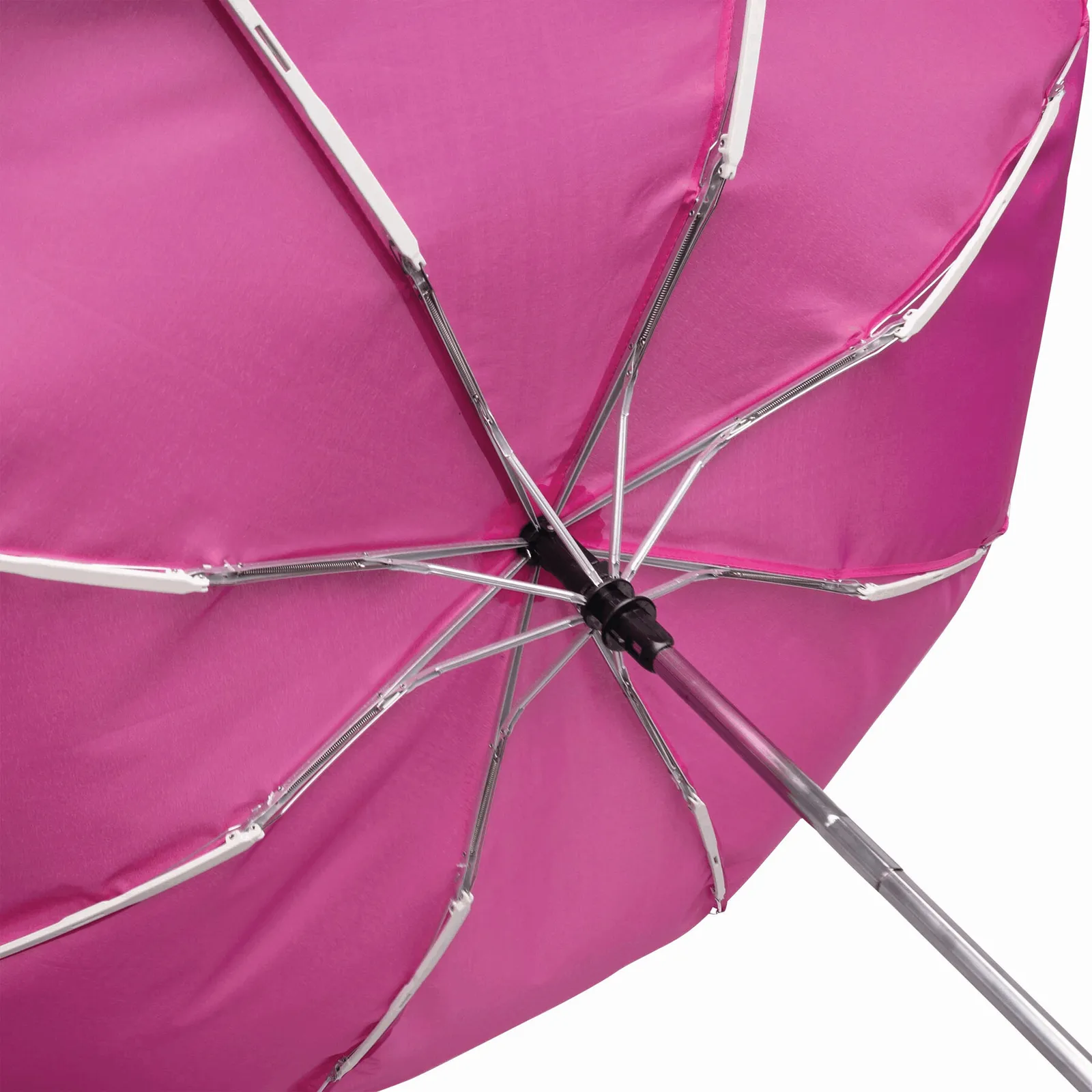BORA - Vollautomatischer Windproof-Taschenschirm, dunkelpink – Bild 7