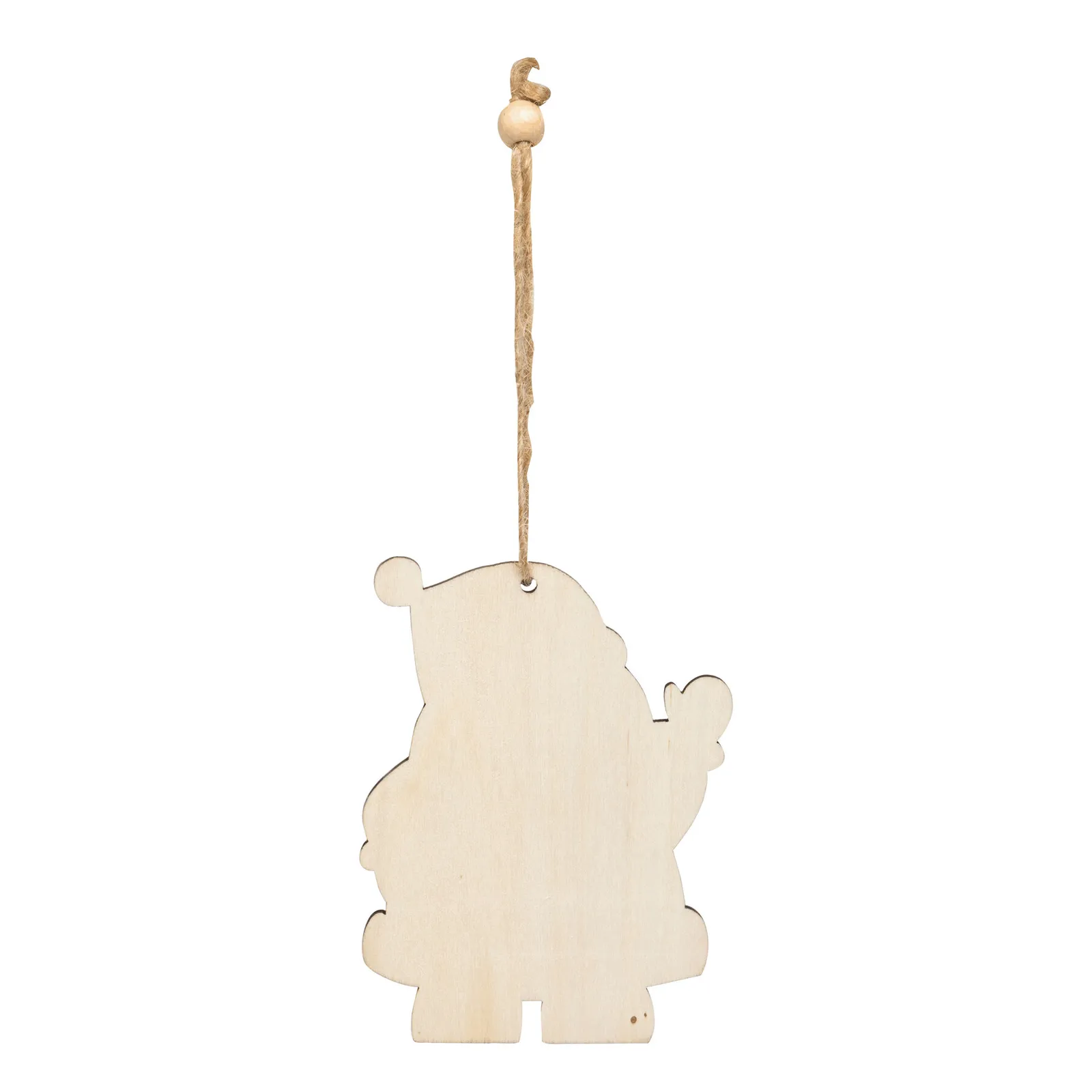 WOODEN CLAUS - Geschenk- / Baumanhänger, WOODEN CLAUS – Bild 2
