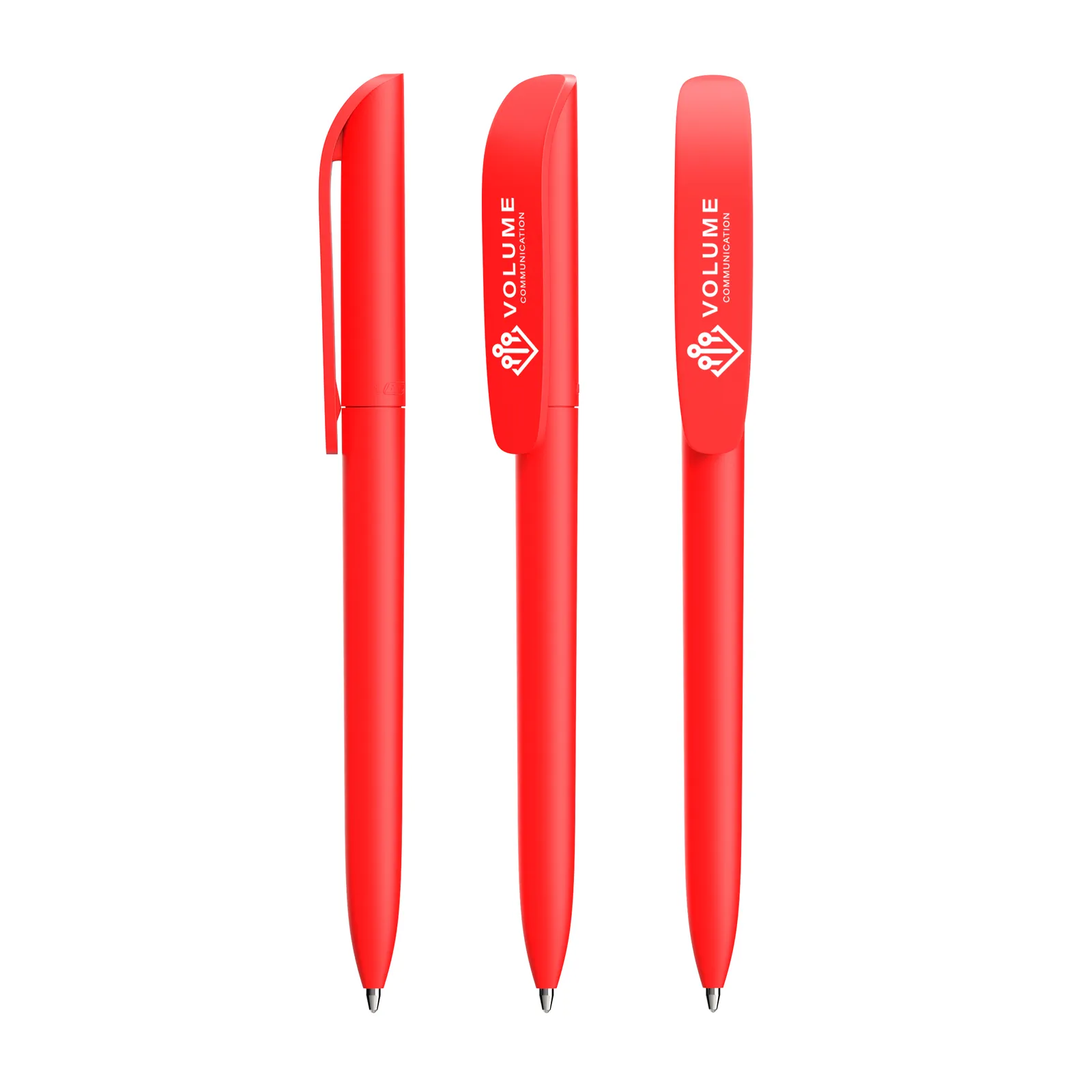 BIC® Super Clip Soft, Sanftes Rot – Bild 2
