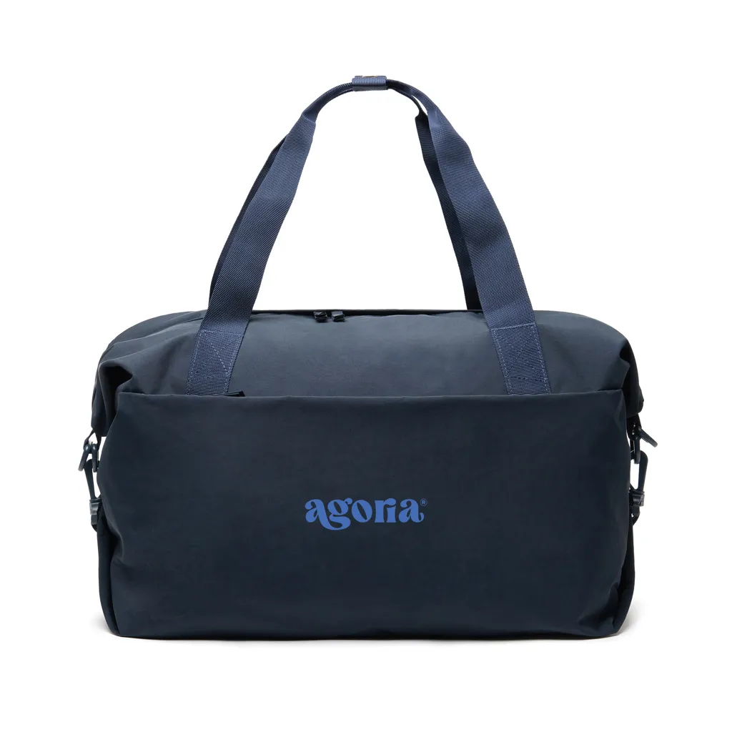 KENTO URBAN Weekender aus RCS recyceltem Nylon, navy blau – Bild 7