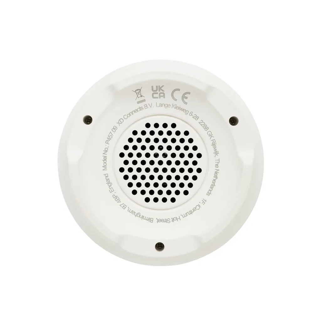 Flora RCS White-Noise-Lautsprecher aus recyceltem Kunststoff, weiß – Bild 6