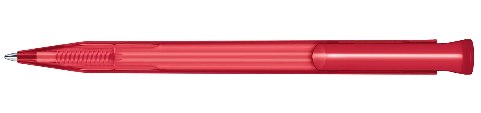 Super Hit Frosted Druckkugelschreiber, Rot 201 – Bild 3