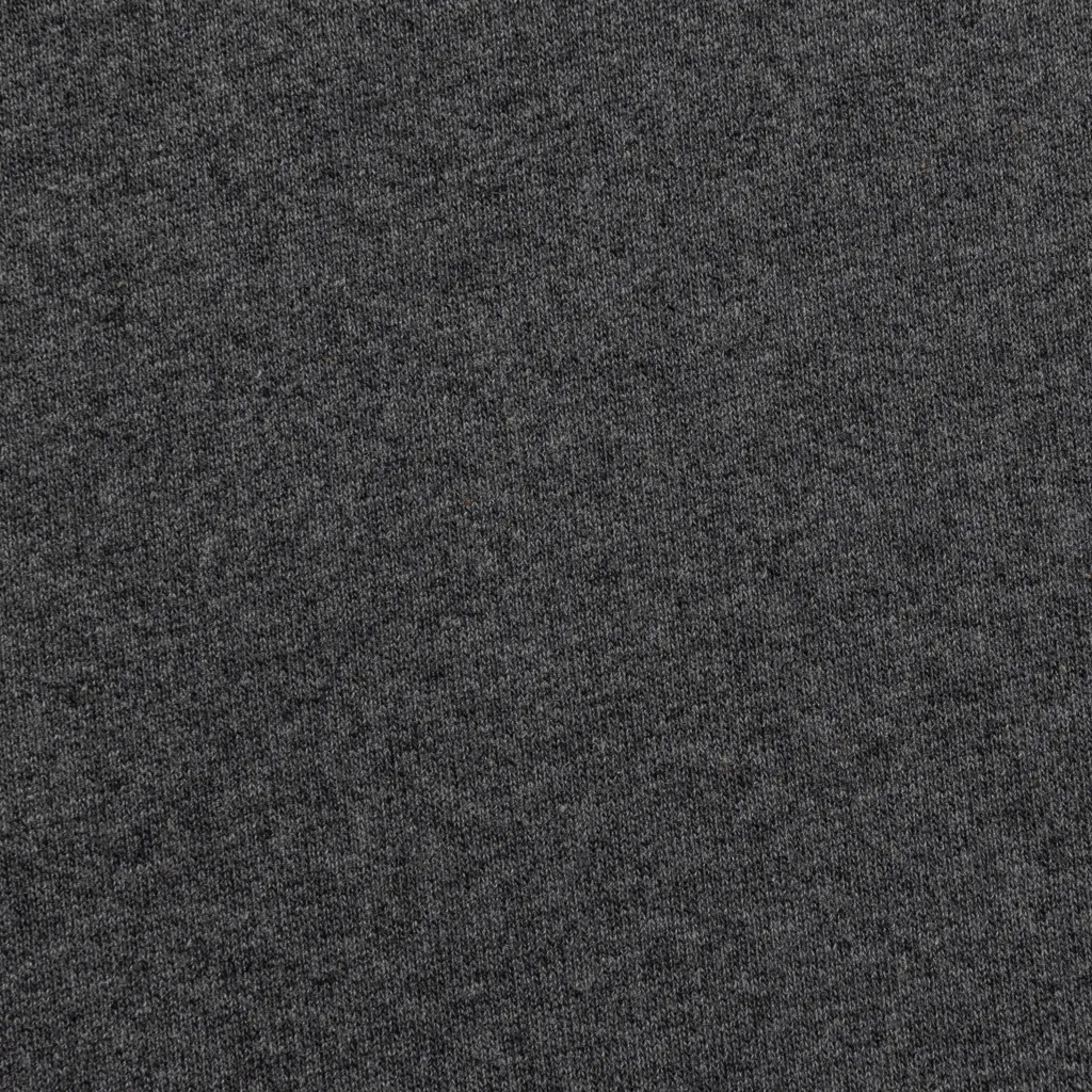 IQONIQ Manuel ungefärbtes T-Shirt aus recycelter Baumwolle, heather anthracite – Bild 3