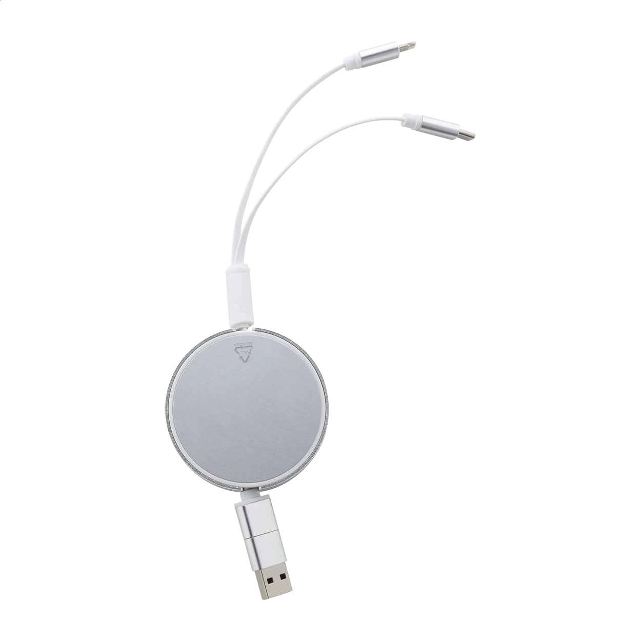 USB Ladekabel Ralospic, silber – Bild 5