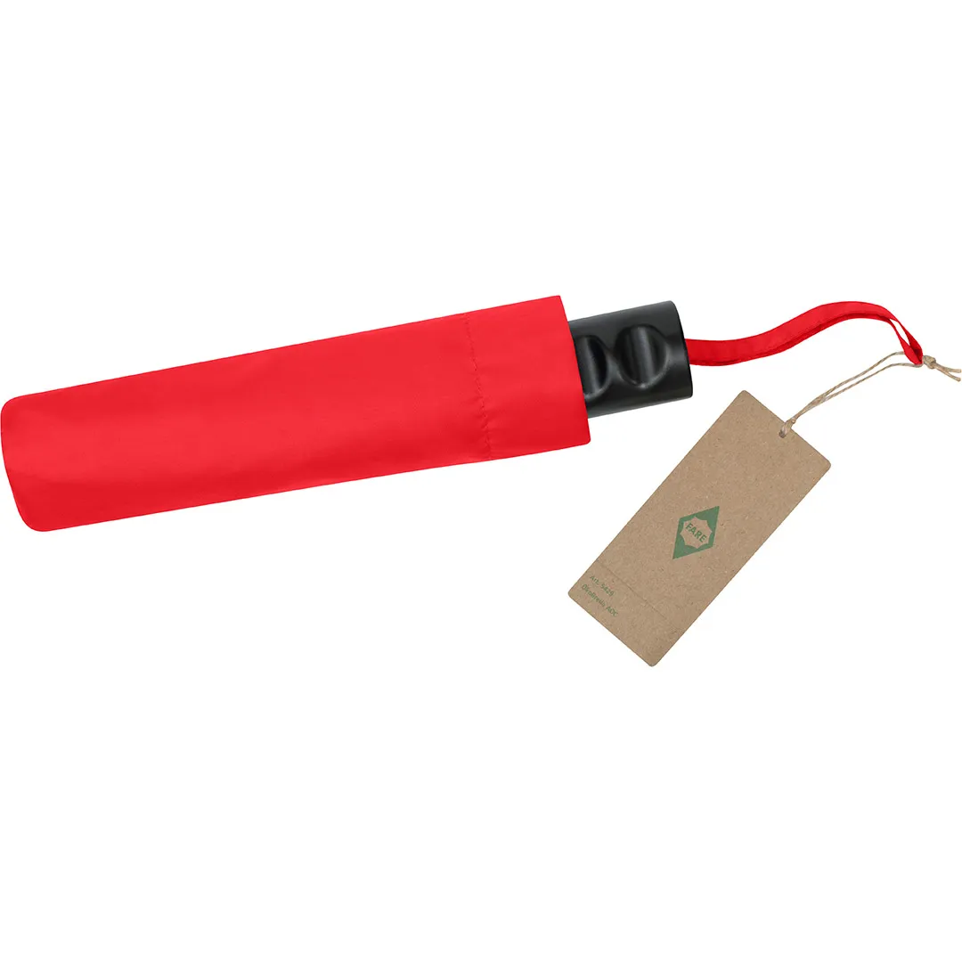 Taschenschirm ÖkoBrella, Ø 98 cm, Länge 27 cm, rot wS – Bild 7