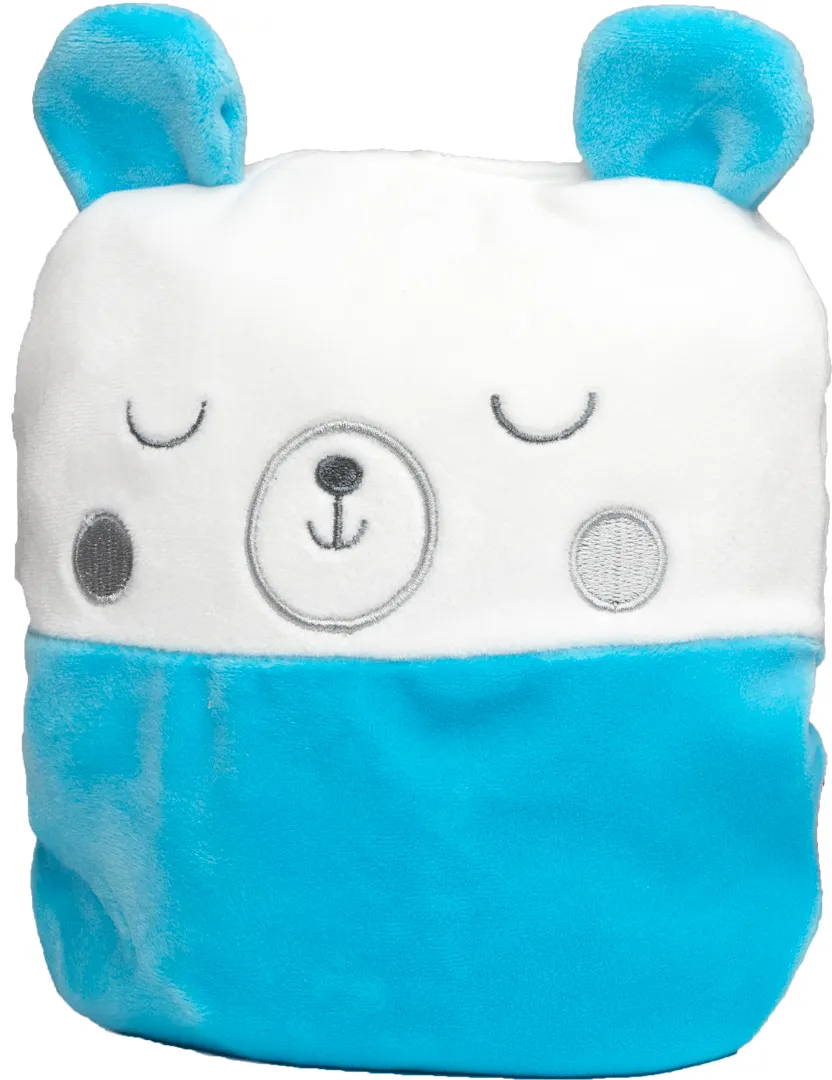 Bär für Wärmekissen, blau – Bild 2