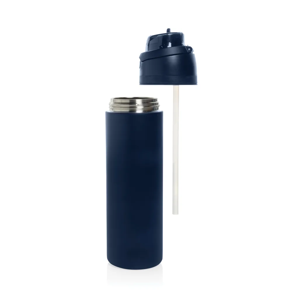 Omni Sip verschließbare Flasche aus RCS-reSteel, 720ml, navy blau – Bild 6