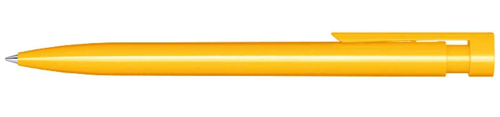 Liberty Polished Druckkugelschreiber, Gelb 7408 – Bild 4
