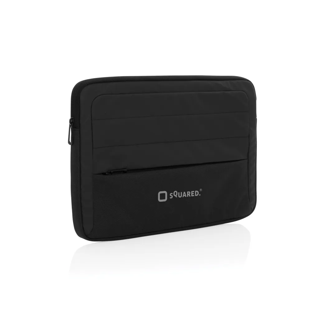 Armond AWARE™ RPET 15.6" Laptop-Sleeve, schwarz – Bild 6