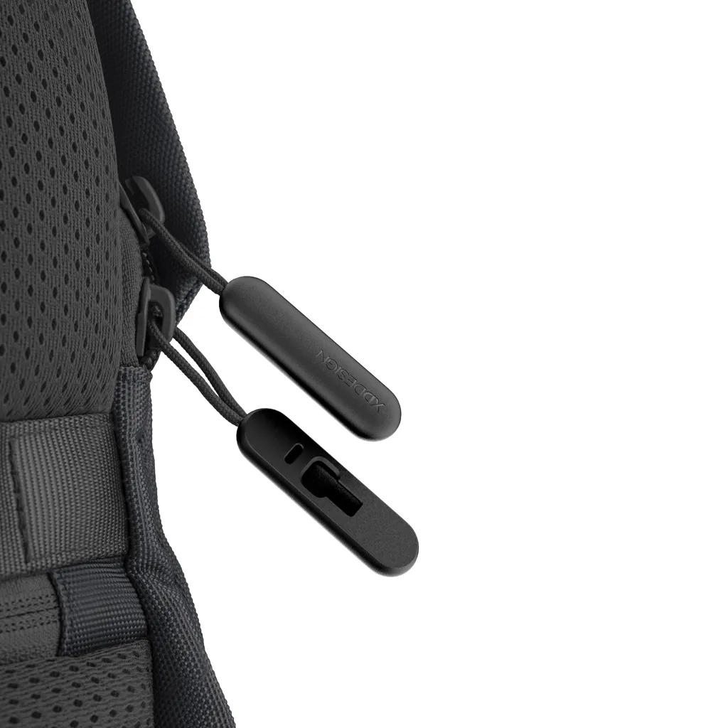Bobby Soft, Anti-Diebstahl-Rucksack, schwarz – Bild 8