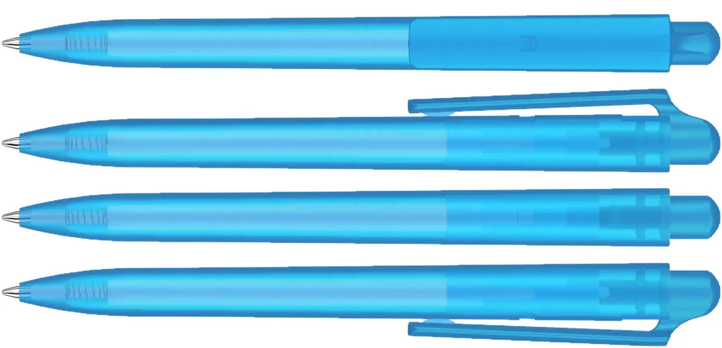 JUMP frozen Druckkugelschreiber hellblau, hellblau – Bild 2