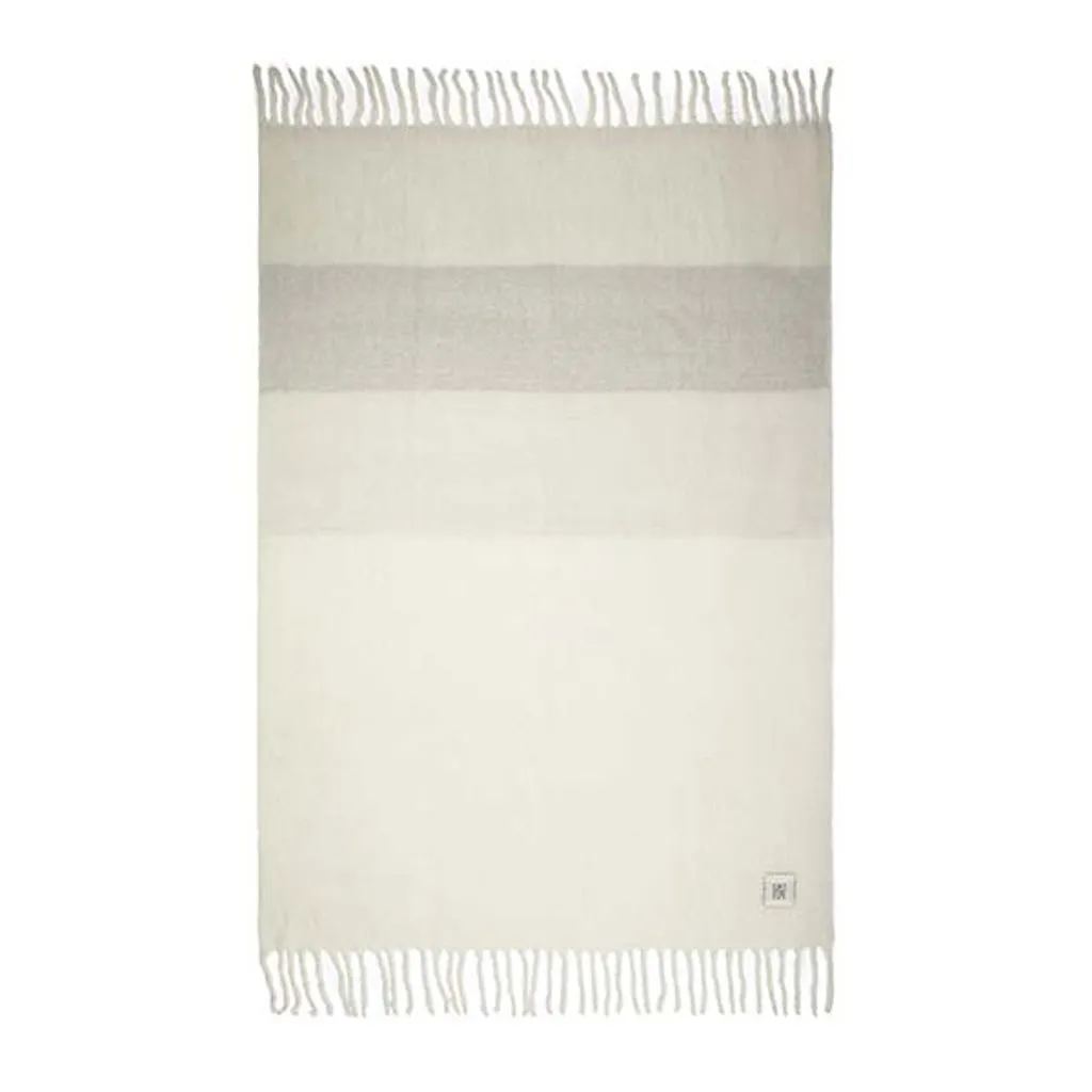 VINGA Saletto Decke aus Wollgemisch, beige – Bild 3