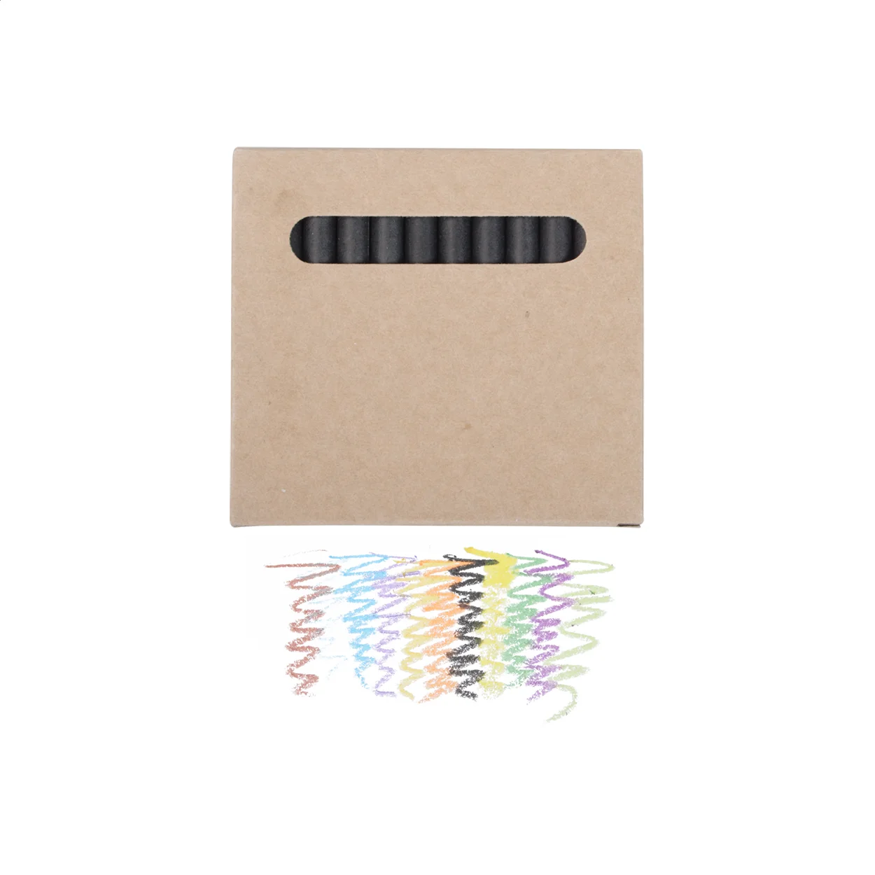 Wachsmalstift-Set (12-tlg) Lola, schwarz, beige – Bild 2