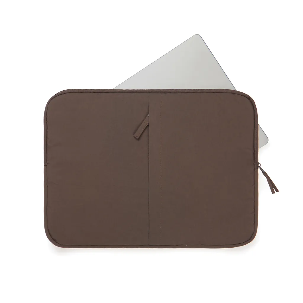 KENTO URBAN 15,6" Laptop-Sleeve aus RCS rec. Nylon, braun – Bild 2