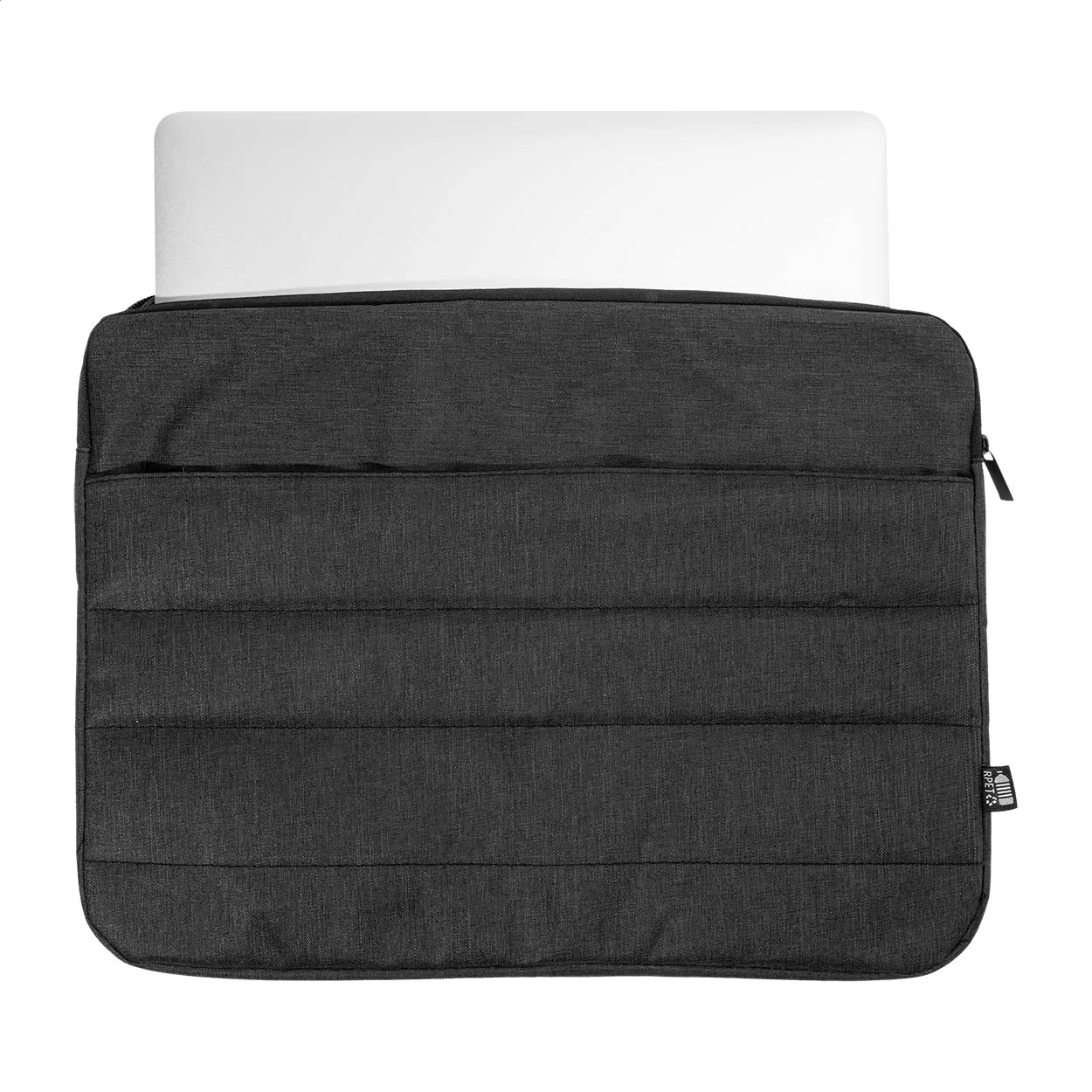 RPET Laptoptasche Laddex, schwarz – Bild 5