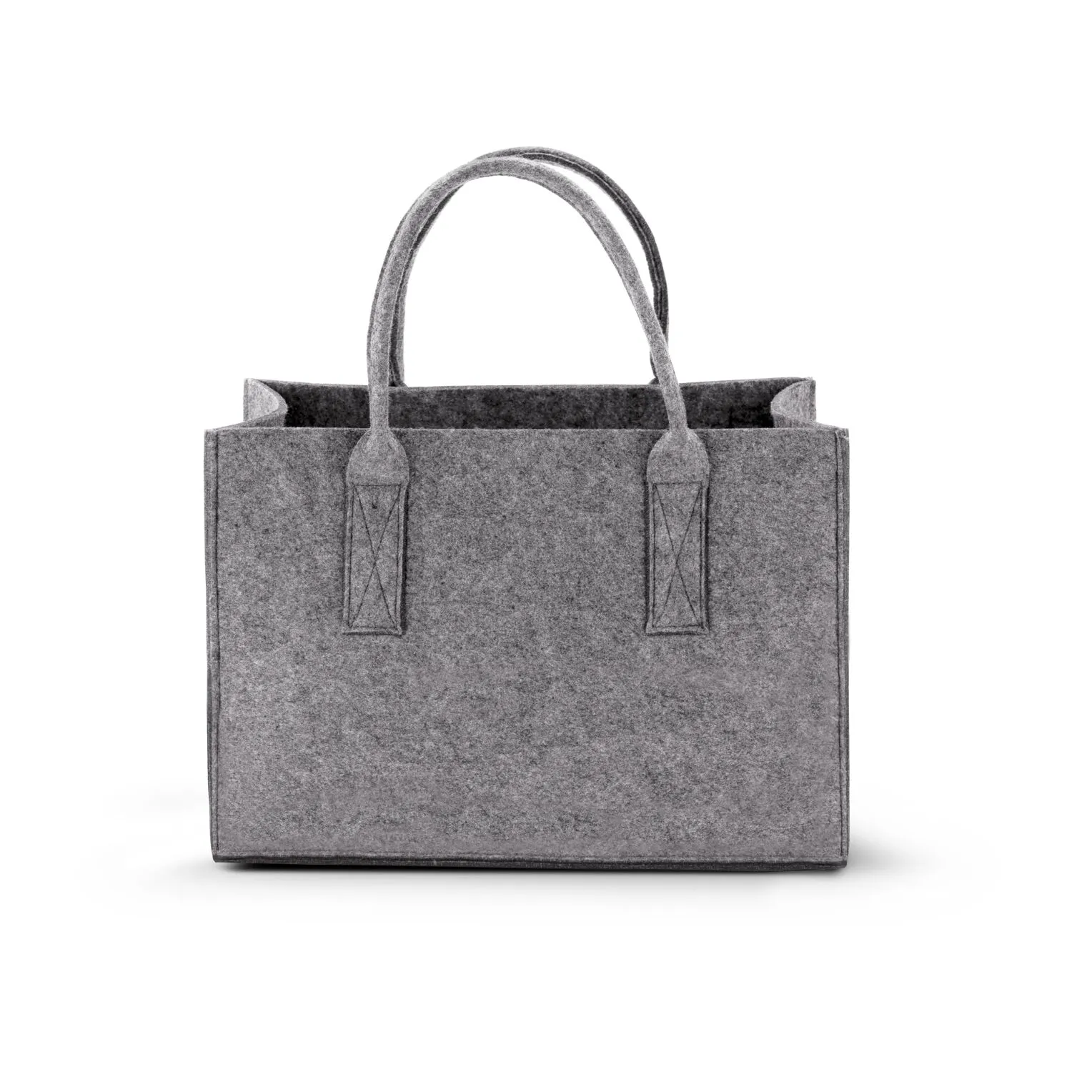 ROMINOX® Vegane Filztasche // Relana, grau – Bild 2