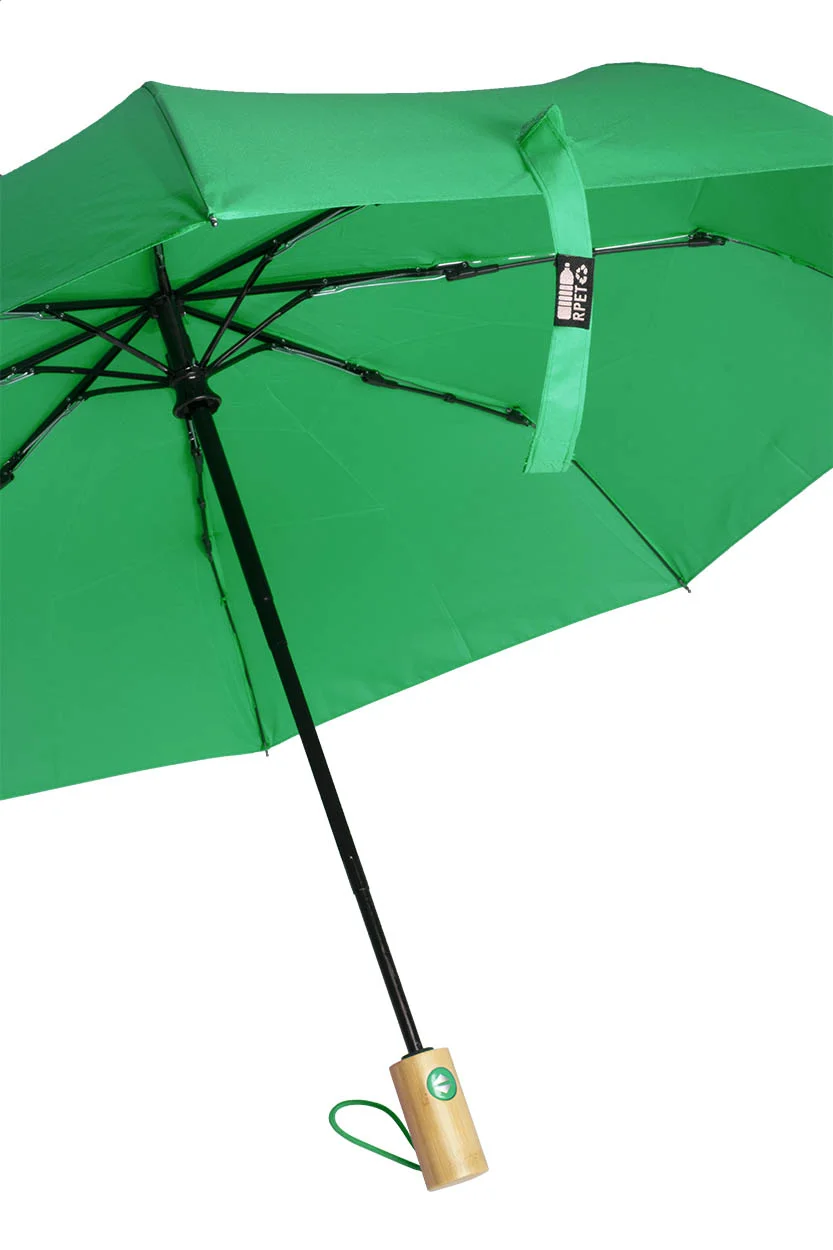 RPET Regenschirm Kasaboo, grün – Bild 4