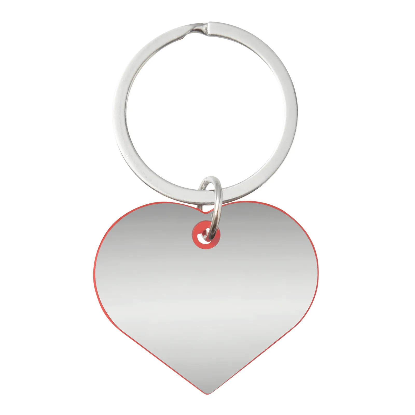 EVERLASTING LOVE - Schlüsselanhänger rot, silber, rot, silber – Bild 2