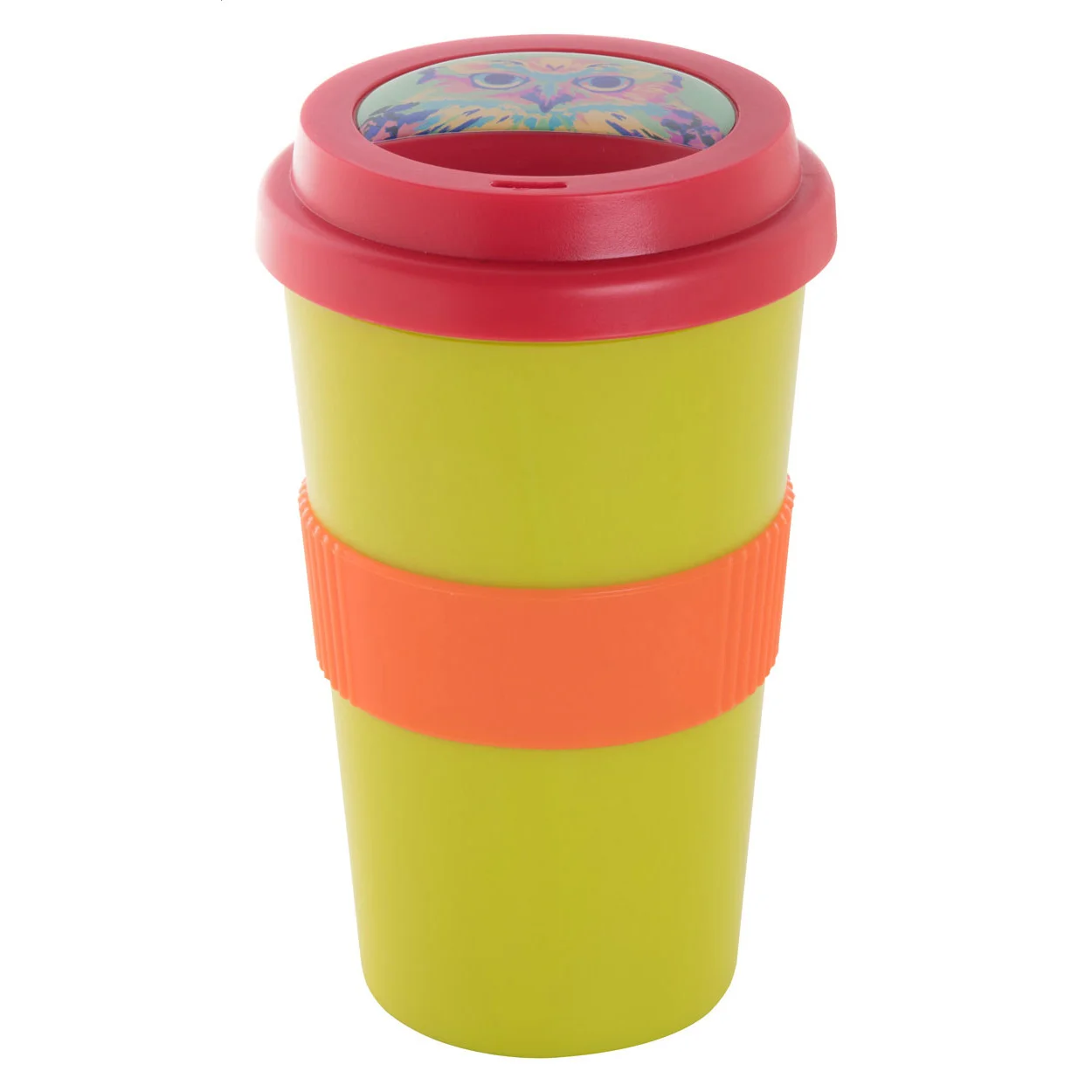 Individualisierbarer Thermobecher CreaCup, lindgrün – Bild 2