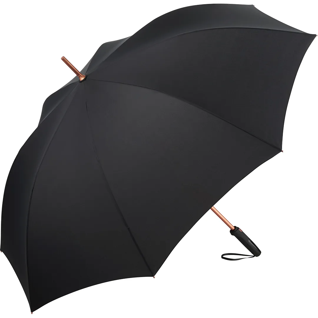 AC-Alu-Gästeschirm FARE® Precious, schwarz/kupfer – Bild 10