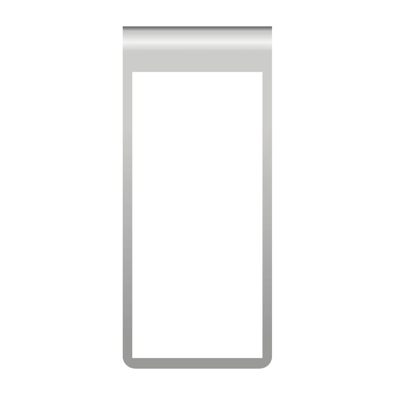 ROMINOX® Mehrweg-Büroklammer Straight Clip XL ohne Noppen, idealer Mailingartikel für Dokumente, bis zu 35 Seiten Klemmkraft, silber – Bild 3