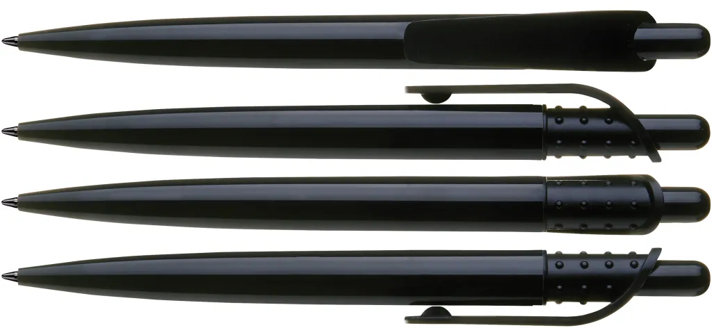 VIANI Druckkugelschreiber schwarz, schwarz – Bild 2